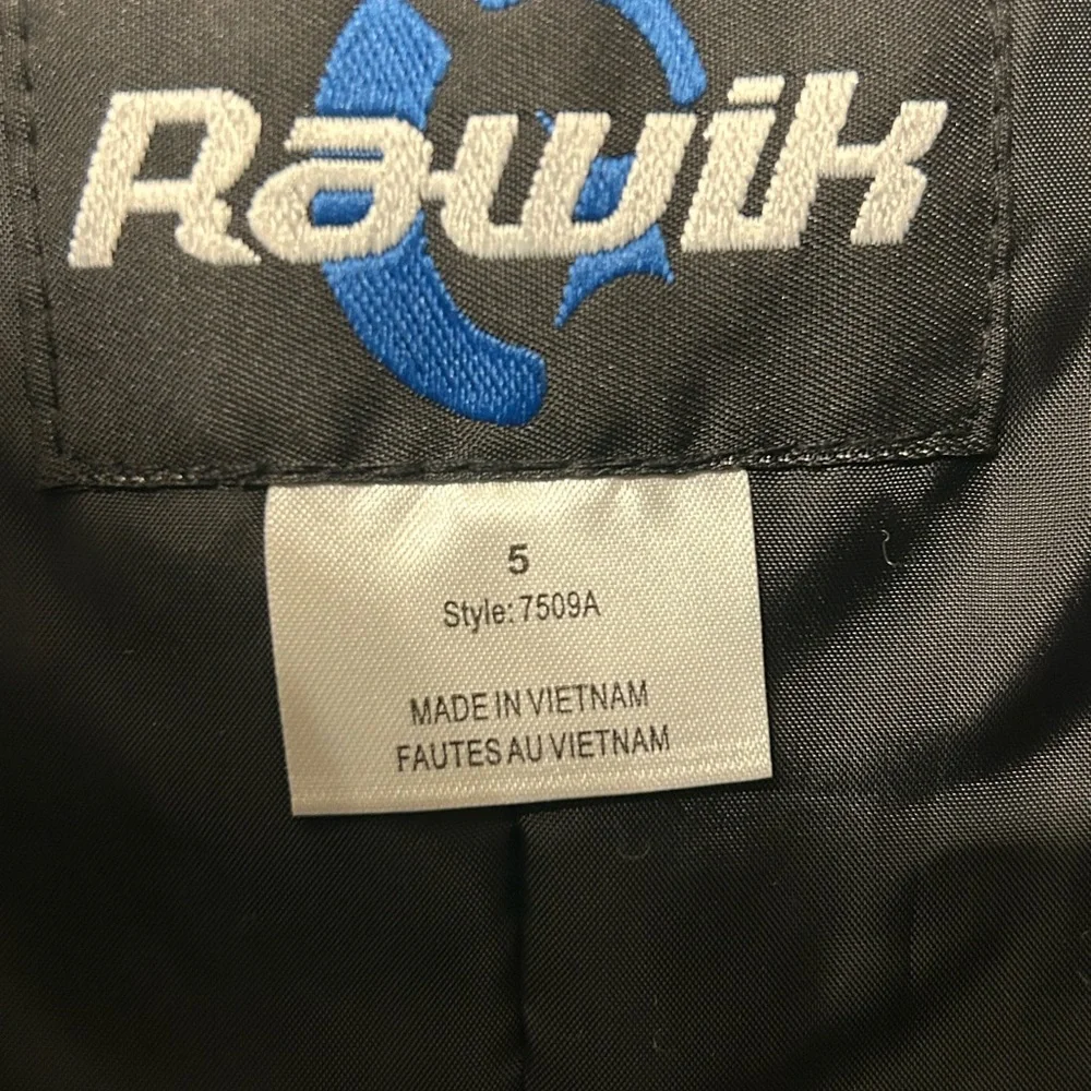 Rawik Children’s Ski Bib‎ Overalls Snow Suit Unisex Size 5